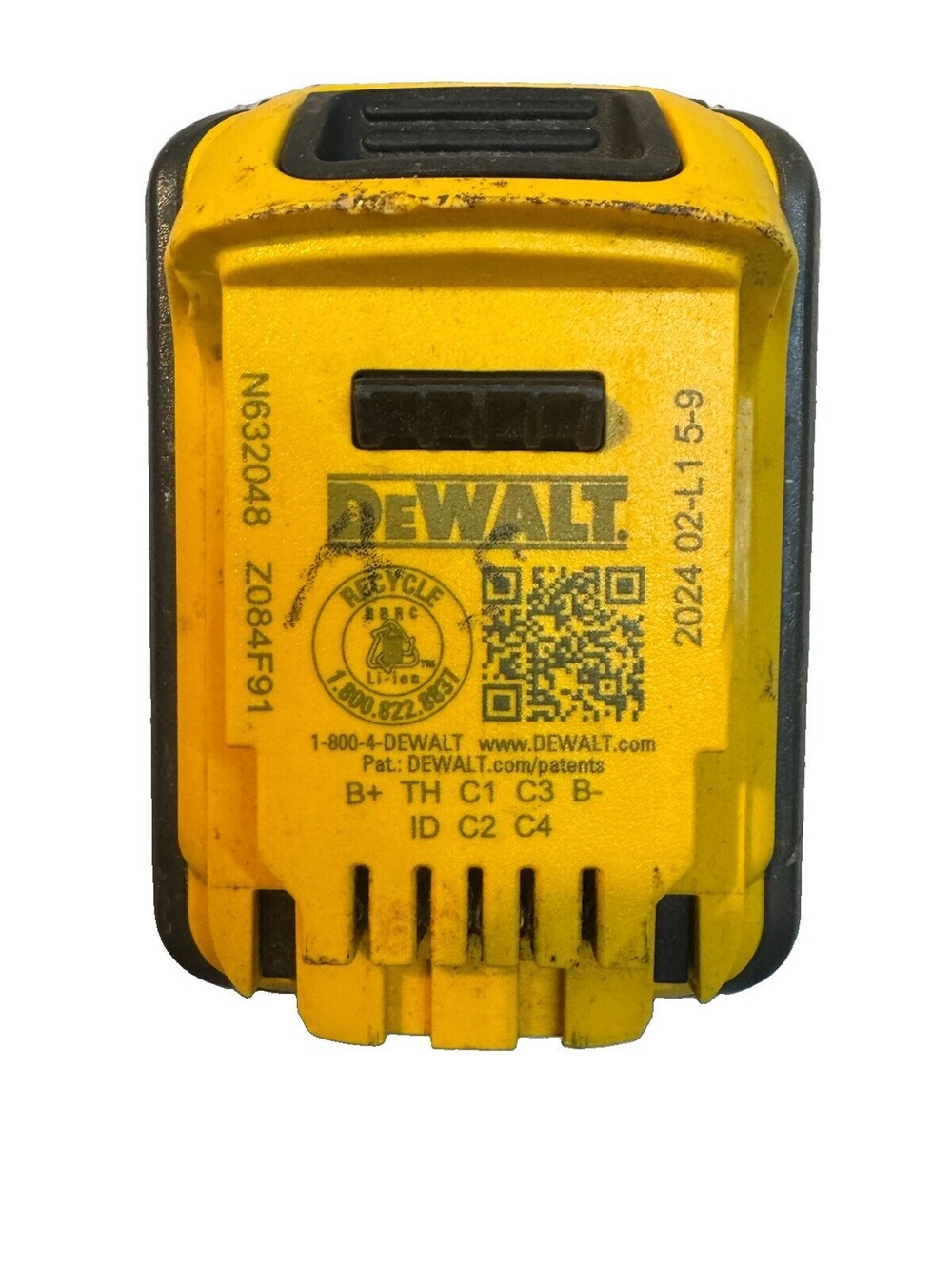 (A) DEWALT DCB606 FLEXVOLT 20V/60V MAX 6Ah Battery UNTESTED No Indicator Lights - Picture 2 of 7